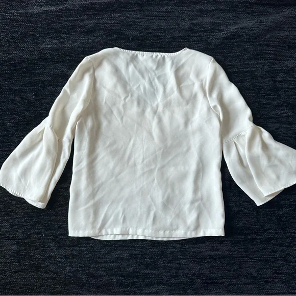 H&M Ruffle Bell Sleeve Blouse - Picture 7 of 8